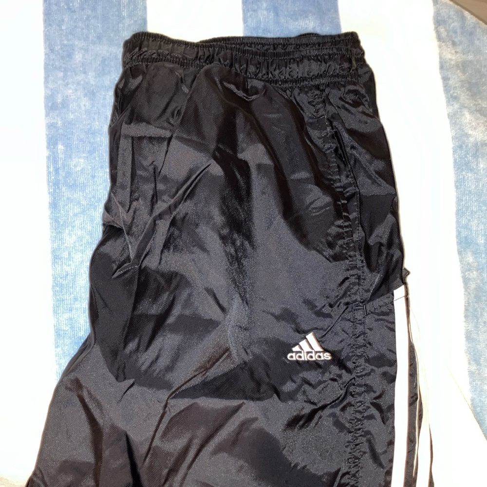 Adidas vintage wind pants size large